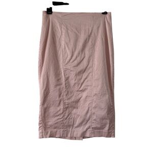 bebe Soft Pink Pencil Skirt